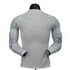 Inter Milan Away Shirt SOccer Jersey Long Sleeve Player Version 25-26