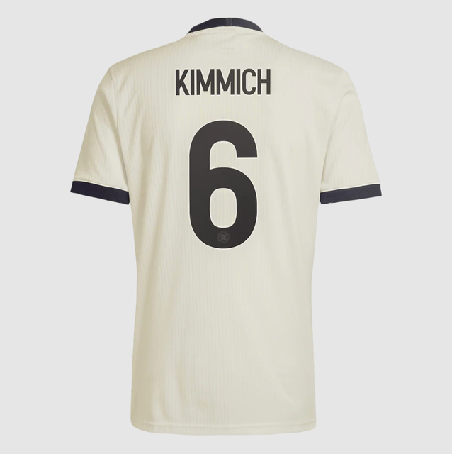 KIMMICH #6 Germany 125th Anniversary Soccer Jersey 2025 White