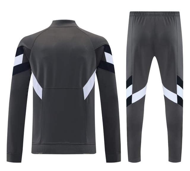 Real Madrid Training Kit Grey 2025-26 (Jacket+Pants)