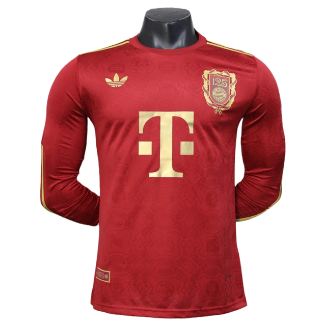 Adidas Men's FC Bayern Munich 125th Anniversary Shirt Player Version 25-26