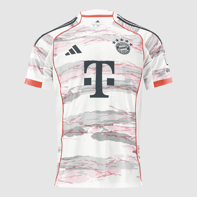 KANE #9 Bayern Munich Away Soccer Jersey 2025/26 White
