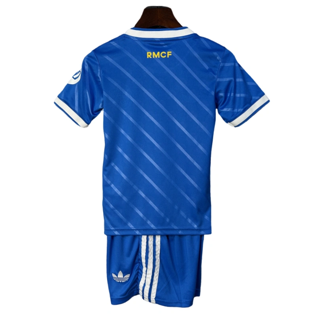 Kids Real Madrid Third Away Kits Soccer Jersey 25-26