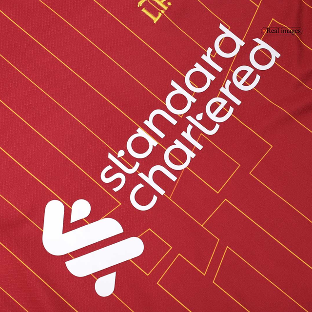 Liverpool Home Soccer Jersey Red - CHAMPIONS 24/25