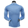 Manchester City Soccer Shirt Home Shirt player version Long Sleeve 2025-26