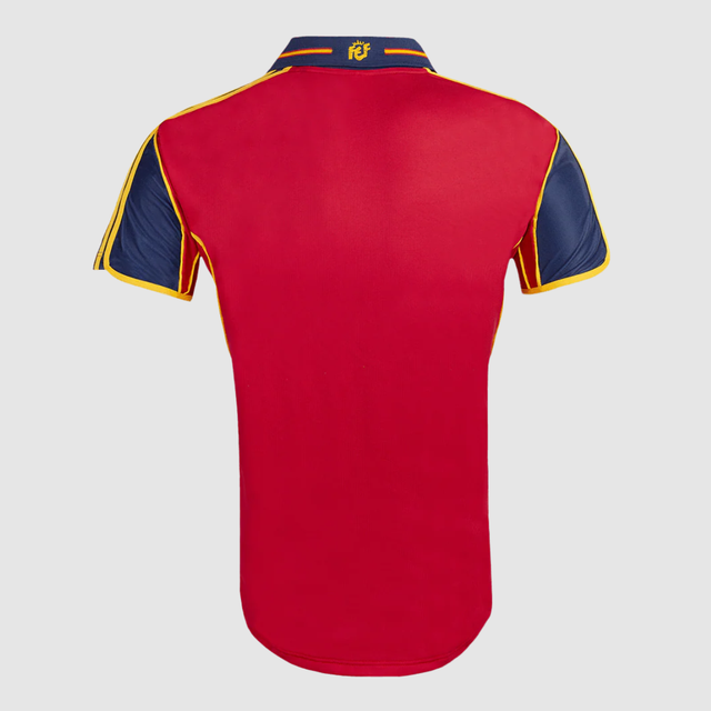 Retro 2000 Spain Home Soccer Jersey