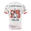MULLER Special #25 Bayern Munich Away Soccer Jersey 2025/26 White