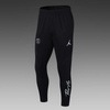 2024/2025 Paris Saint-Germain Half-Pull Training Suit Black Gray Football Shirt
