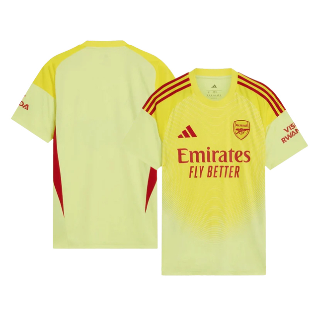 Arsenal Goalkeeper Soccer Jersey 2025/26 Yellow